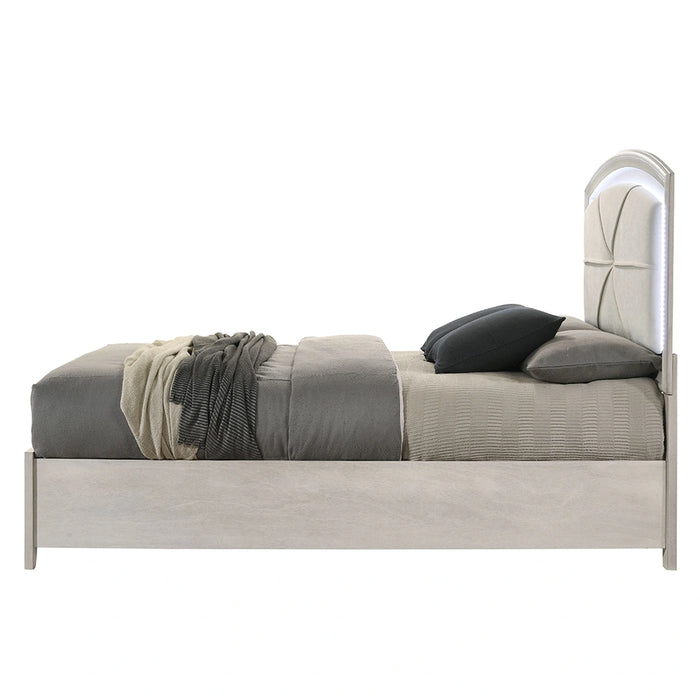 EK Bed w/Storage & LED