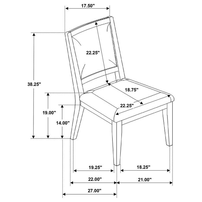 Trofello 5 Pc Dining Set