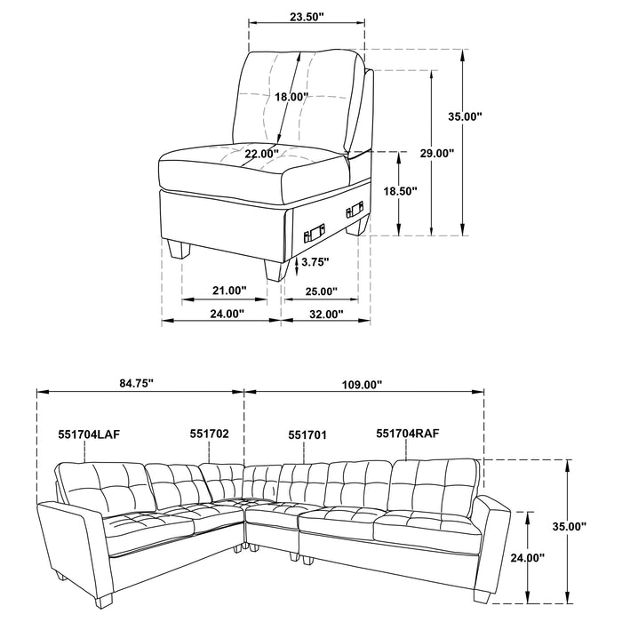 Georgina Modular Sectionals