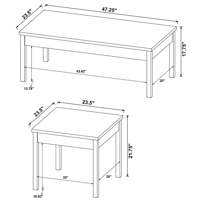 Stacie Coffee Table Set