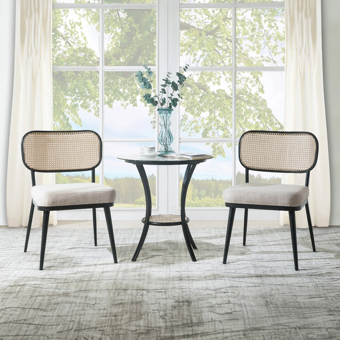 3 Pcs Table & Chairs Set