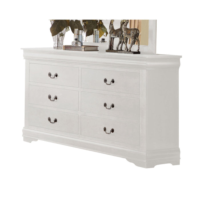 Louis Philippe White Dresser image