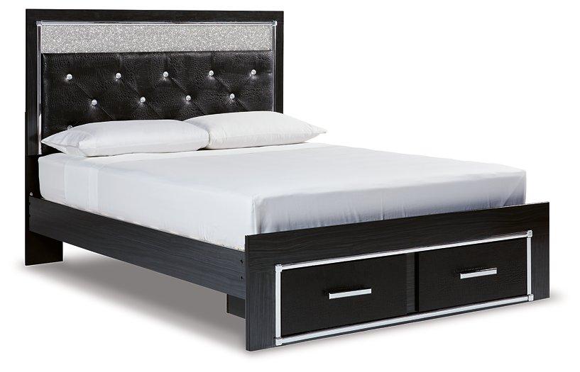 Kaydell Upholstered Panel Storage Bed