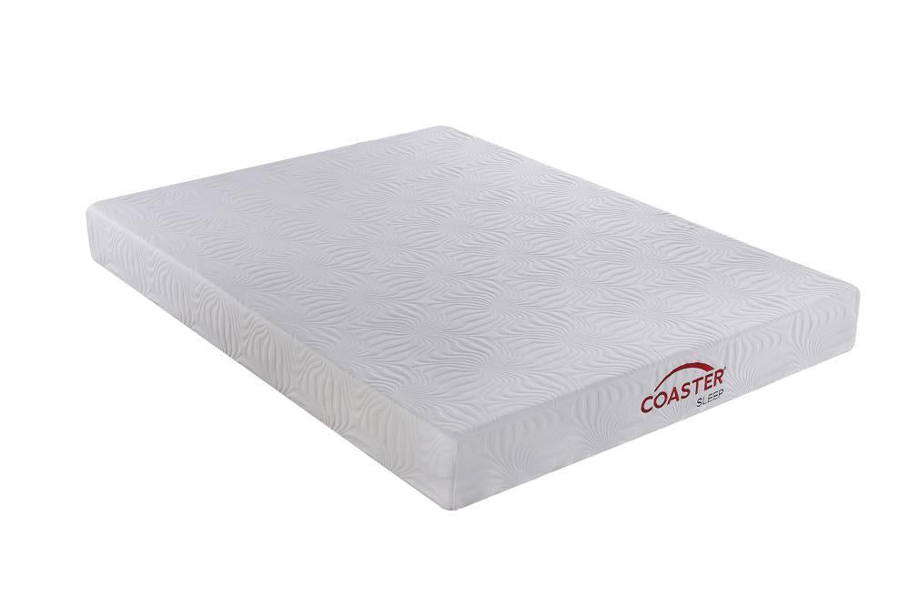 Keegan Twin Long Memory Foam Mattress White