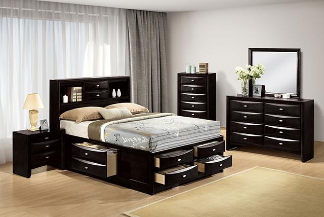 Zosimo E.King, Full, & Queen Storage Bed