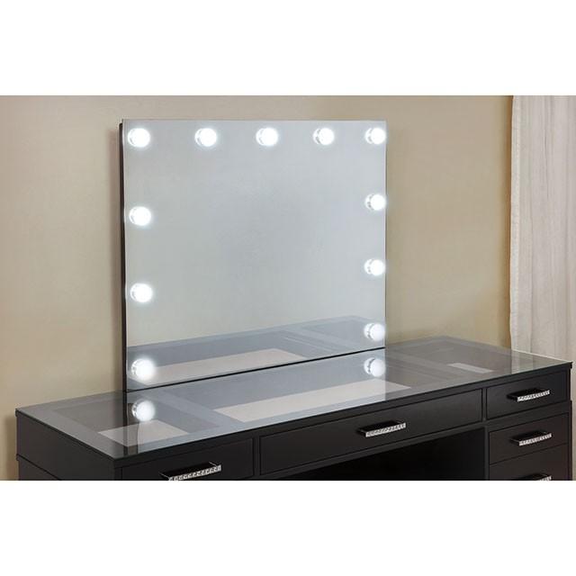Valentina Vanity Set White & Dark Gray