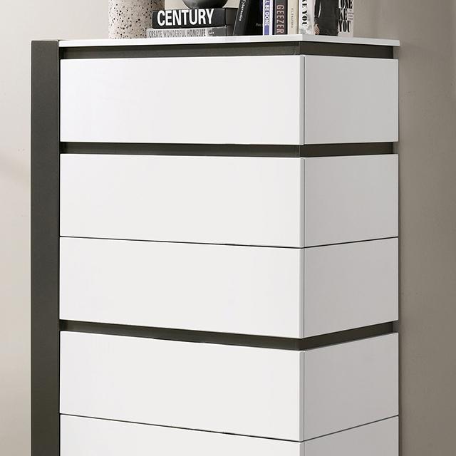 BIRSFELDEN Chest, White