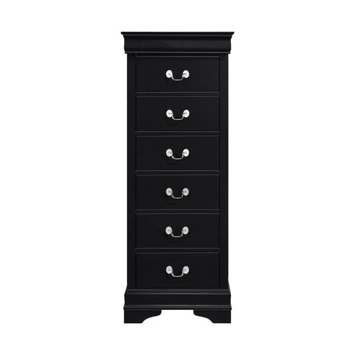 Mayville 6 Drawer Lingerie Chest in Black 2147BK-12 image