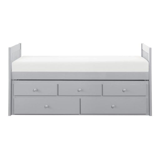 Orion Twin/Twin Trundle Bed w/ 2 Storage in Gray B2063PR-1 image