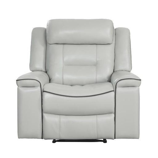 Darwan Lay Flat Recliner in Light Gray image