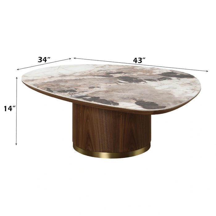 Coffee Table w/Ceramic Top
